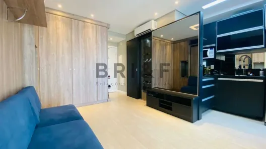 Apartamento com 1 Quarto à venda, 33m² no Cidade Monções, São Paulo