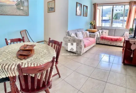 Apartamento com 3 Quartos para alugar, 72m² no Enseada, Guarujá