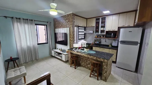 Apartamento com 2 Quartos à venda, 54m² no Guilhermina, Praia Grande