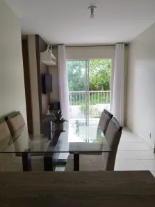 Apartamento com 3 Quartos para alugar, 56m² no Tarumã-Açu, Manaus