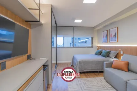 Apartamento com 1 Quarto para venda ou aluguel, 29m² no Mont Serrat, Porto Alegre