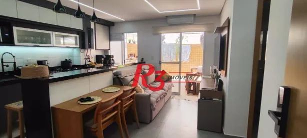 Apartamento com 2 Quartos à venda, 75m² no Boqueirão, Praia Grande