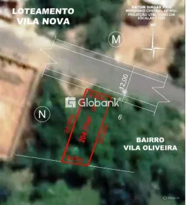 Lote/Terreno à venda, 205m² no Vila Nova, Montes Claros