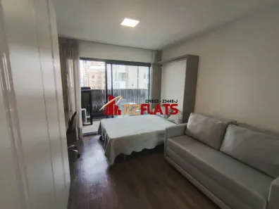 Flat com 1 Quarto para alugar, 26m² no Indianópolis, São Paulo
