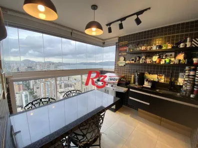 Apartamento com 3 Quartos à venda, 125m² no Pompéia, Santos