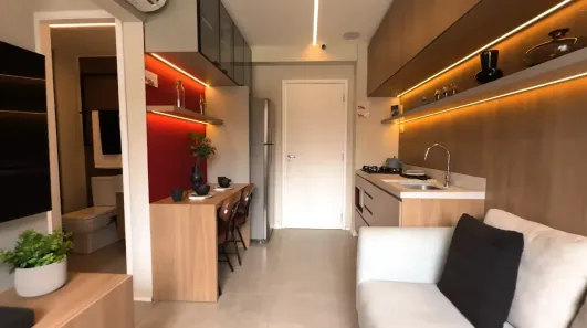 Apartamento com 1 Quarto à venda, 46m² no Chácara Seis de Outubro, São Paulo