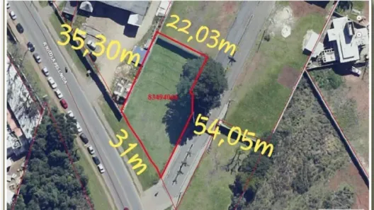 Lote/Terreno à venda, 1051m² no Umbará, Curitiba