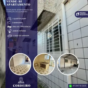 Apartamento com 2 Quartos à venda, 75m² no Cordeiro, Recife