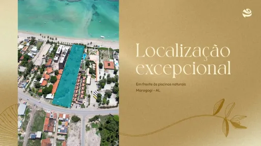 Apartamento com 1 Quarto à venda, 32m² no Barra Grande, Maragogi