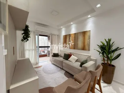 Apartamento com 3 Quartos para alugar, 104m² no Boqueirão, Santos
