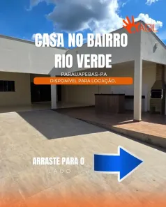 Casa com 3 Quartos para alugar, 100m² no Rio Verde, Parauapebas