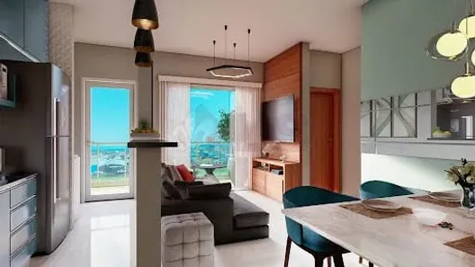 Apartamento com 2 Quartos à venda, 56m² no Loteamento Vila Indaiá, Caraguatatuba