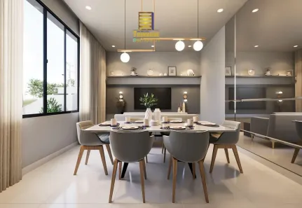 Casa de Condomínio com 3 Quartos à venda, 166m² no Novo Cohatrac, São José de Ribamar