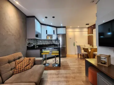Flat com 1 Quarto à venda, 50m² no Gonzaga, Santos