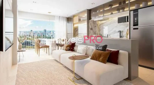 Apartamento com 2 Quartos à venda, 59m² no Santo Amaro, São Paulo