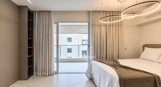 Apartamento com 1 Quarto para alugar, 42m² no Campo Belo, São Paulo