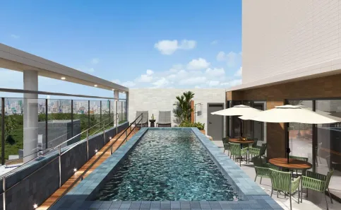 Apartamento com 1 Quarto à venda, 23m² no Intermares, Cabedelo