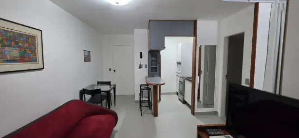 Flat com 1 Quarto para alugar, 35m² no Moema, São Paulo