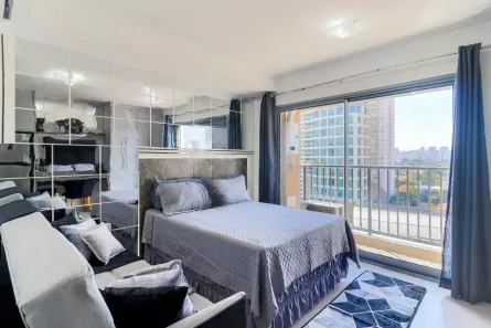 Kitnet com 1 Quarto à venda, 30m² no Vila Cordeiro, São Paulo