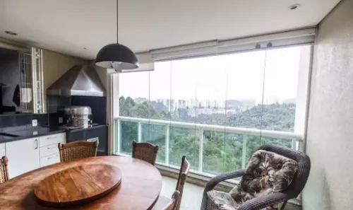 Apartamento com 3 Quartos para alugar, 173m² no Tamboré, Santana de Parnaíba