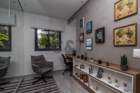 Apartamento com 1 Quarto à venda, 46m² no Santo Amaro, São Paulo
