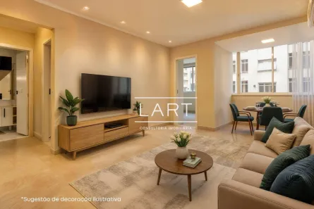 Apartamento com 2 Quartos à venda, 75m² no Copacabana, Rio de Janeiro