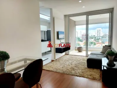 Flat com 1 Quarto para alugar, 44m² no Brooklin Paulista, São Paulo