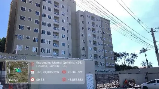 Apartamento com 2 Quartos à venda, 44m² no Floresta, Joinville