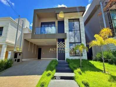 Casa de Condomínio com 3 Quartos à venda, 251m² no Jardins Bolonha, Senador Canedo