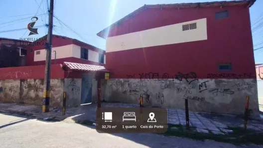 Casa de Condomínio com 1 Quarto para alugar, 33m² no Cais do Porto, Fortaleza