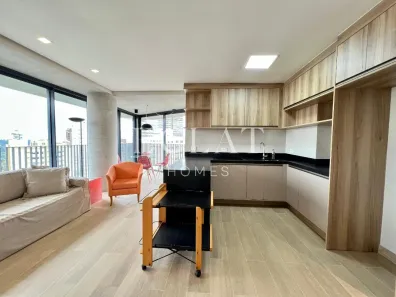 Apartamento com 1 Quarto para alugar, 68m² no Jardim das Bandeiras, São Paulo