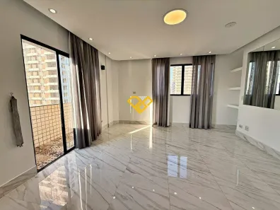 Apartamento com 3 Quartos para alugar, 106m² no Ponta da Praia, Santos