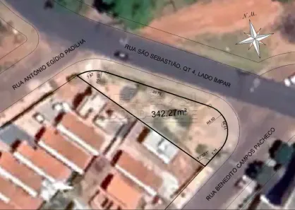 Lote/Terreno à venda, 342m² no Jardim da Grama, Bauru