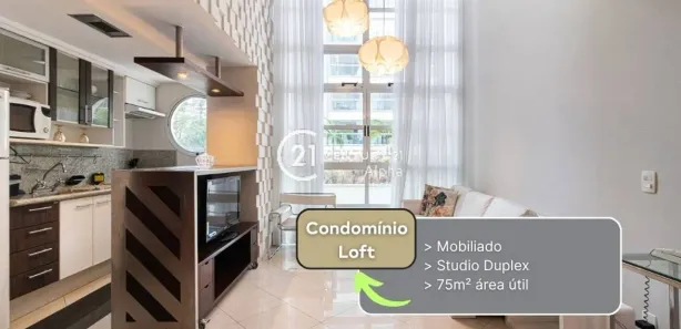 Apartamento com 1 Quarto para alugar, 75m² no Alphaville Centro Industrial e Empresarial/Alphaville., Barueri