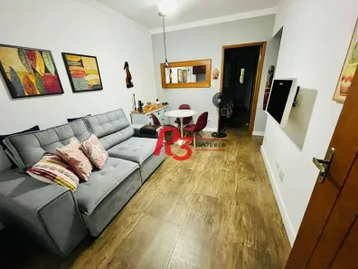 Apartamento com 1 Quarto à venda, 43m² no Gonzaga, Santos