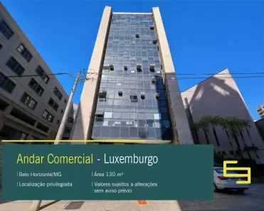 Imóvel Comercial para alugar, 130m² no Coração de Jesus, Belo Horizonte