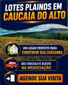 Lote/Terreno à venda, 500m² no Recreio Topázio (Caucaia do Alto), Cotia