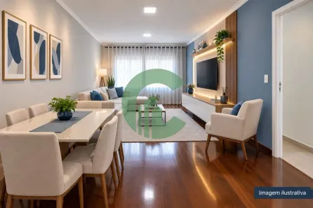 Casa com 3 Quartos para alugar, 116m² no Jardim Bela Vista, Santo André
