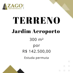 Lote/Terreno à venda, 300m² no Jardim Aeroporto I, Franca