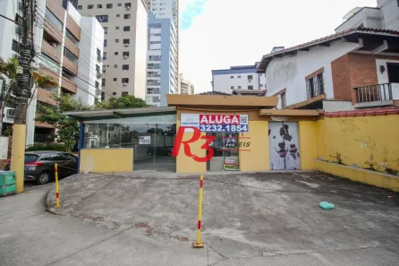 Imóvel Comercial para alugar, 271m² no Ponta da Praia, Santos