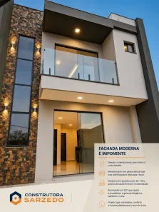 Casa com 3 Quartos à venda, 75m² no Residencial Masterville, Sarzedo