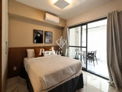 Flat com 1 Quarto para alugar, 30m² no Pinheiros, São Paulo