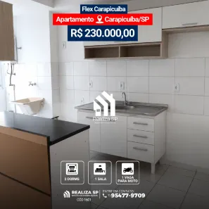 Apartamento com 2 Quartos à venda, 43m² no Vila da Oportunidade, Carapicuíba