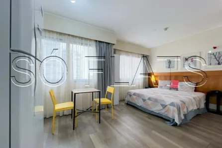Flat com 1 Quarto à venda, 27m² no Indianópolis, São Paulo
