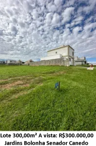 Lote/Terreno à venda, 300m² no Jardins Bolonha, Senador Canedo