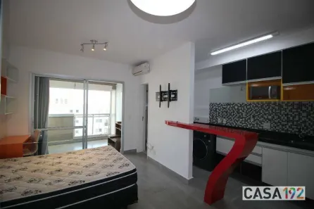Apartamento com 1 Quarto para alugar, 34m² no Campo Belo, São Paulo