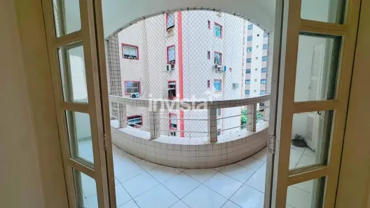 Apartamento com 2 Quartos para alugar, 80m² no Boqueirão, Santos