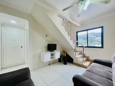 Apartamento com 3 Quartos para alugar, 65m² no Enseada, Guarujá