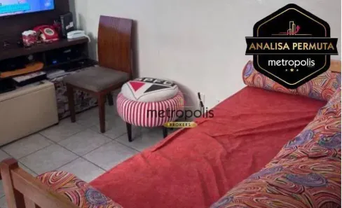 Apartamento com 1 Quarto à venda, 36m² no Santa Maria, São Caetano do Sul