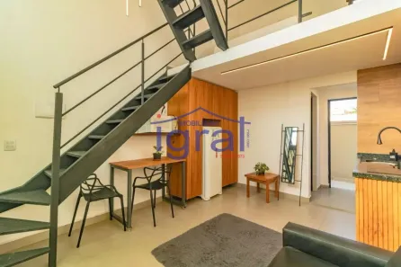 Apartamento com 1 Quarto para alugar, 45m² no Mirandópolis, São Paulo